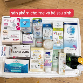 Bộ sản phẩm dành cho mẹ và bé sau sinh