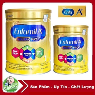 Sữa bột Enfamil A+ 1 400g - 830g [Date 2027]