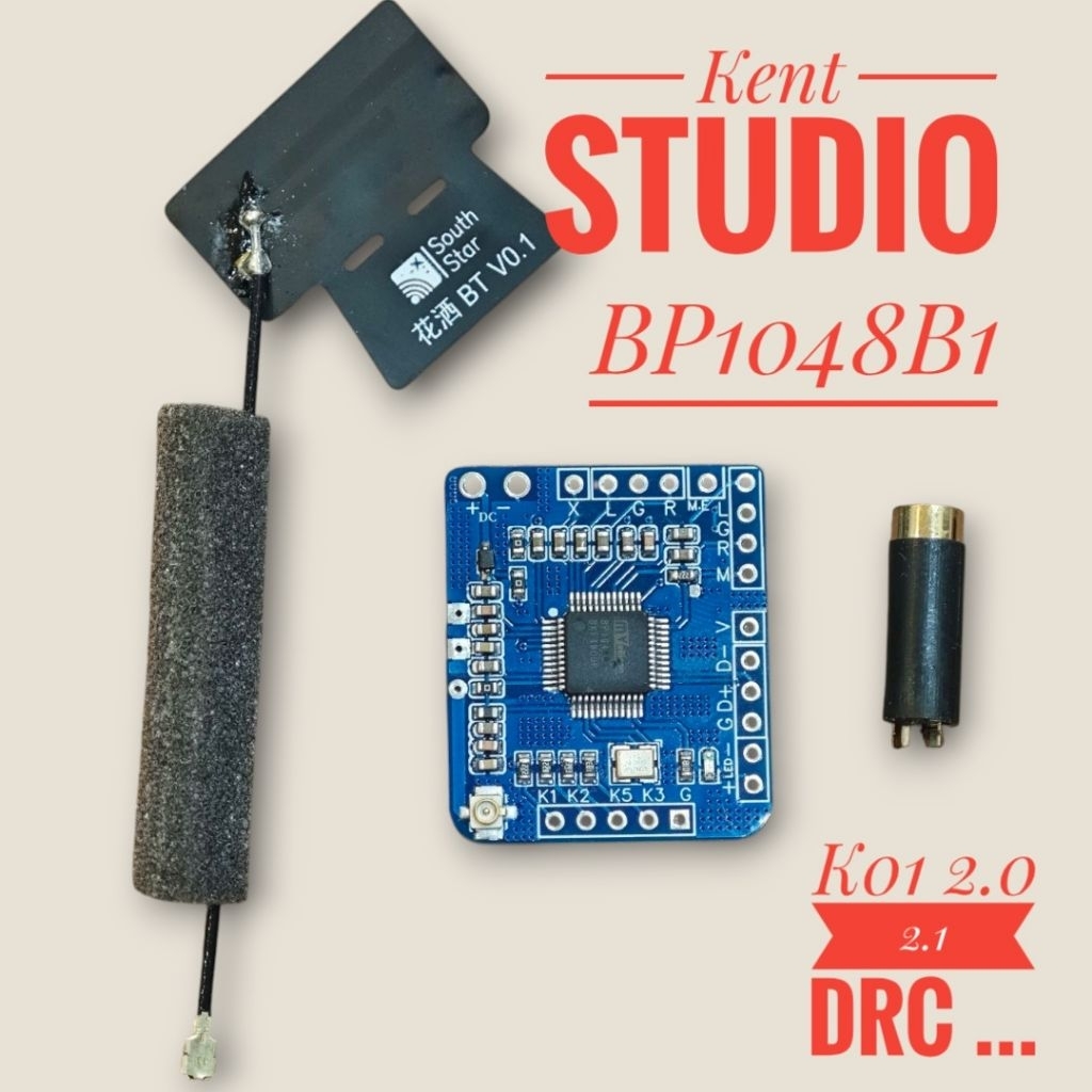 Mạch bluetooth DSP 2.0 2.1 K00 5.0 sử dụng ic Bp1048b2 5V D.C