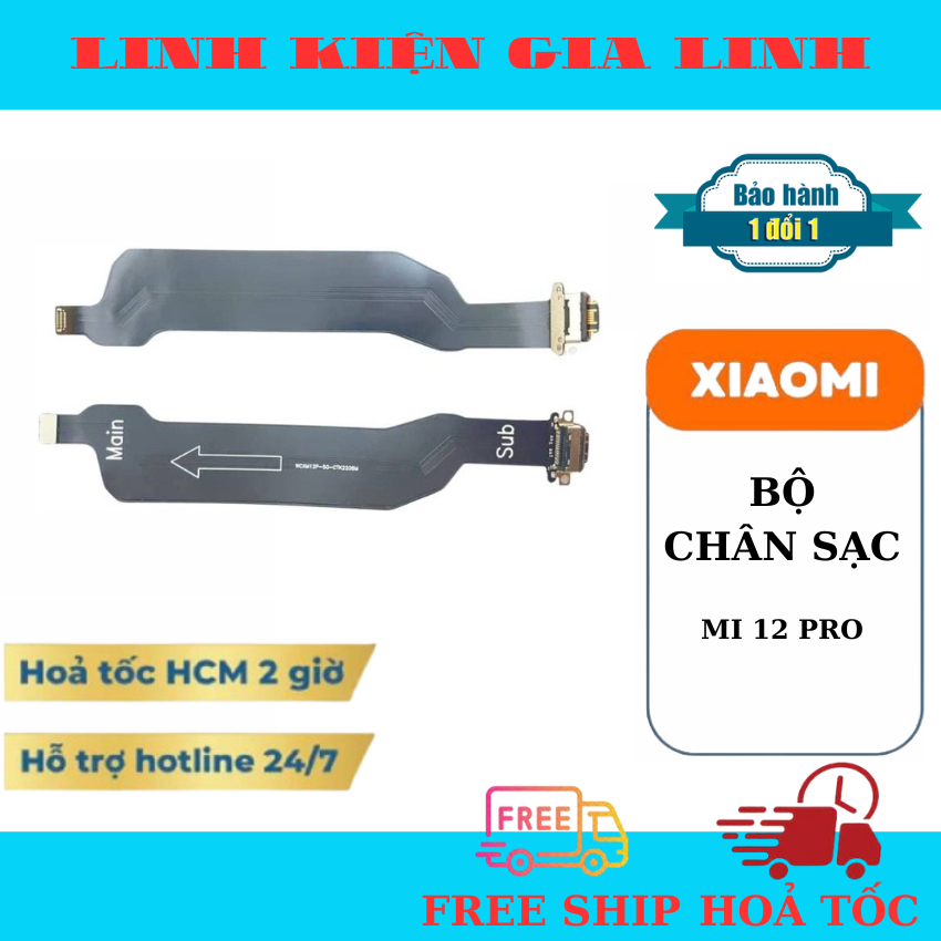 Cụm Chân Sạc Xiaomi Mi 12 Pro / Mi 12pro