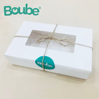 Hộp quà tặng, túi giấy đựng sản phẩm quần áo  Boube, thích hợp từ 3 đến 5 bộ