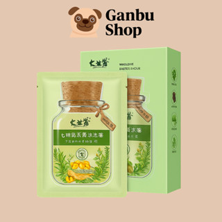  Dầu Gội Nhuộm Tóc Qiweitang 30ml Gói Tinh Dầu Trắc Bá Diệp Hà Thủ Ô Màu Sắc Tự Nhiên Chắc Khỏe 