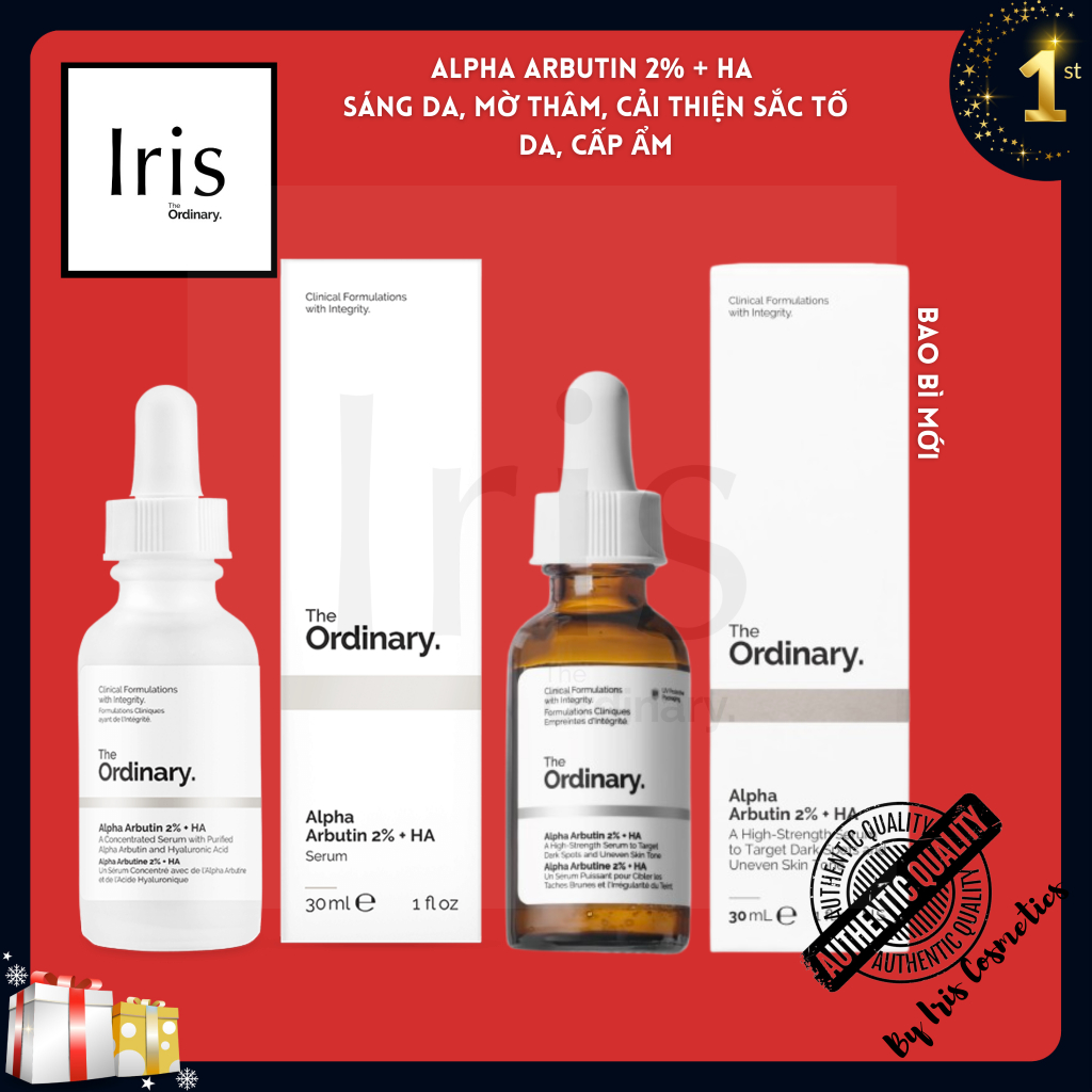 (BILL CANADA) Serum sáng da Alpha Arbutin 2% + HA – The Ordinary.