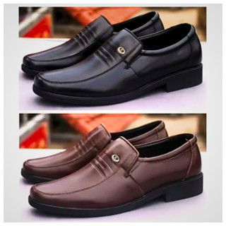  Giày lười nam trung niên chất liệu da bò cao cấp,giày tặng cha   bảo hành 12 tháng   