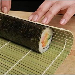 Mành tre quấn Sushi 24cm/27cm/30cm mành tre cuộn/cuốn kimbap