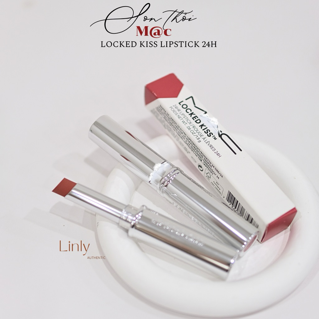 SON THỎI M@C LOCKED KISS 24H LIPSTICK