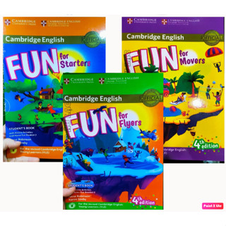 Sách - Fun for Starters, Movers, Flyers 4th edition - Tặng File nghe MP3 và đáp án