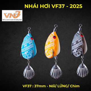 Mồi lure NHÁI HƠI VF37 lưỡi GAMAKATSU VNFFishing dài 37mm nặng 8g 12g 16g Action Nổi  Lửng  Chìm câu cá nhỏ mồi giả 