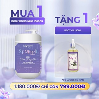 ( Tặng Body Oil) Kem Body Men Rong Nho Size 1Kg, Nâng Tone, Makeup, Dưỡng Trắng Da, Mờ Thâm Sạm