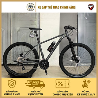 Xe đạp Twitter 3900XC 2026 | Khung nhôm, Dây âm sườn, Phanh dầu, Đề số Shimano chính hãng 3x8 speed