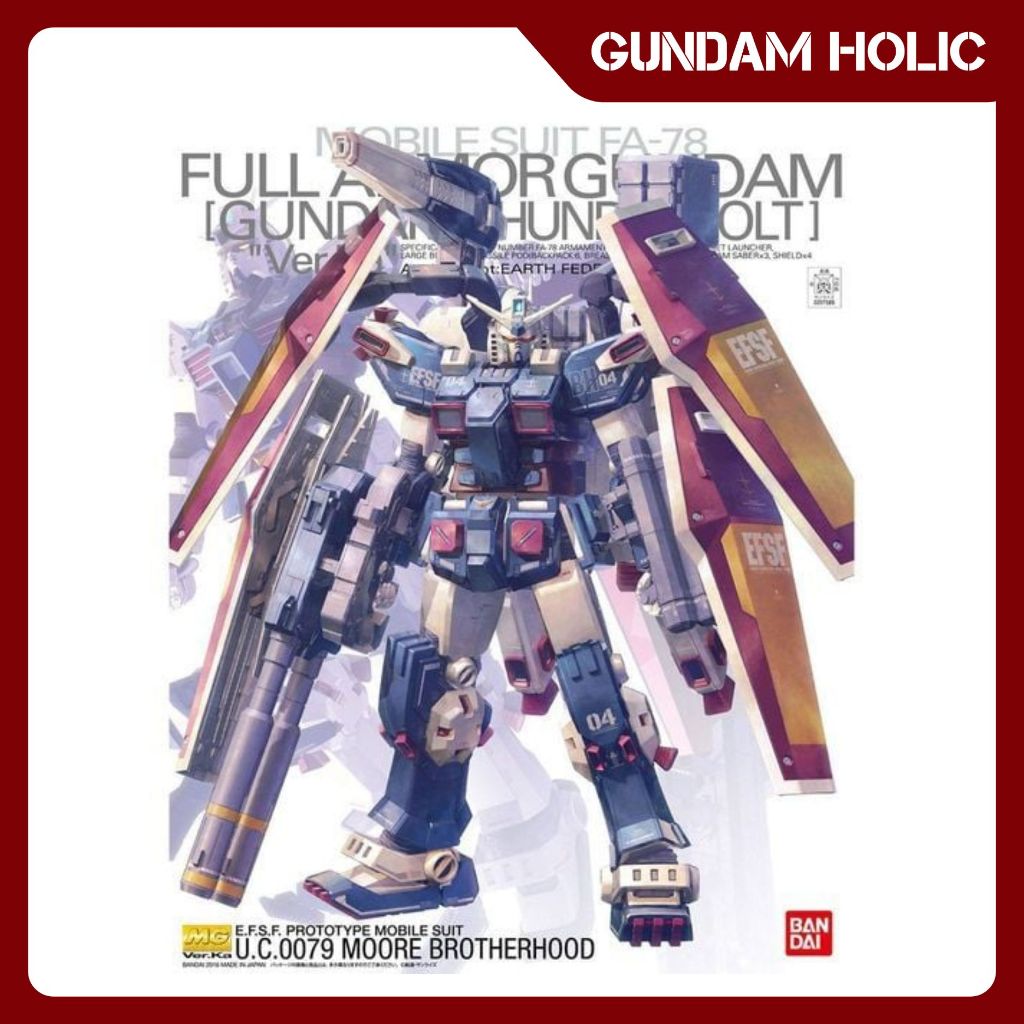[CÓ SẴN] Mô Hình Lắp Ráp MG Full Armor Gundam Thunderbolt VerKa – Gundam Thunderbolt Chính Hãng Band