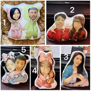 Gấu in ghép mặt đôi theo yêu cầu/ gấu ôm làm theo yêu cầu