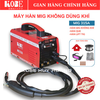  Máy hàn mig KOBE 315A -  3 chức năng chuyên cho gia đình và thợ mẫu mới nhất 2024 