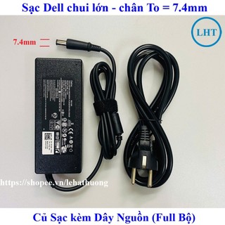 Sạc Laptop Dell 19.5V - 4.62A (90W) chân To 7.4x5.0mm Latitude E6420 E6410 E6430 E6400 E6220 E6230 E6320 E4300 E4310