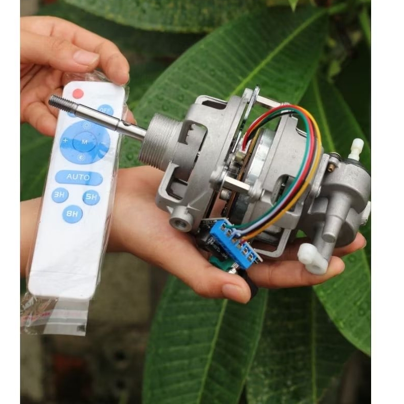  Đầu quạt không chổi than 12 đến 24v|động cơ nidec 35w dùng cánh b4 lá lúa 