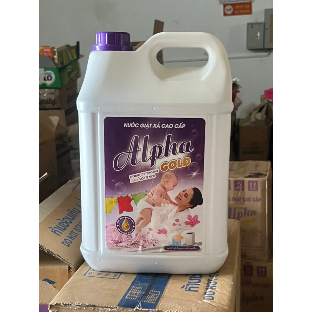 Nước giặt Alpha Gold 10 lít