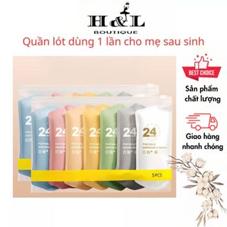 Combo 10 Quần Lót Giấy Sau Sinh Dùng 1 Lần – Kháng Khuẩn EO, Mềm Mại An Toàn Cho Mẹ HL BOUTIQUE L594