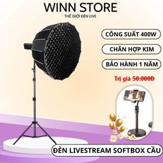Đèn livestream cao cấp softbox bát giác, Softbox Tổ ong cung cấp ánh sáng livestream,quay video, chụp ảnh sản phẩm