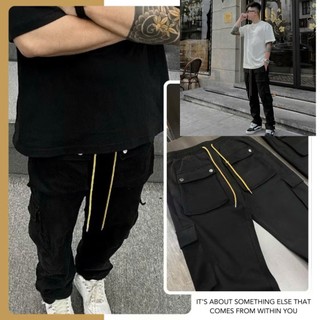  Quần Túi Hộp Cargo Pants Phối Túi Hộp Và Dây Kéo Vàng Chất Kaki Dày Dặn Sang Trọng 