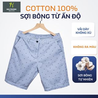 Quần short kaki nam loại quần short vải kaki dày mềm mặc mát QUAN08
