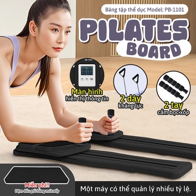 [MALL] BG Dụng cụ Tập PILATES đa năng, có thể gấp gọn, hỗ trợ đa bài tập, chất liệu cao cấp PB-1101