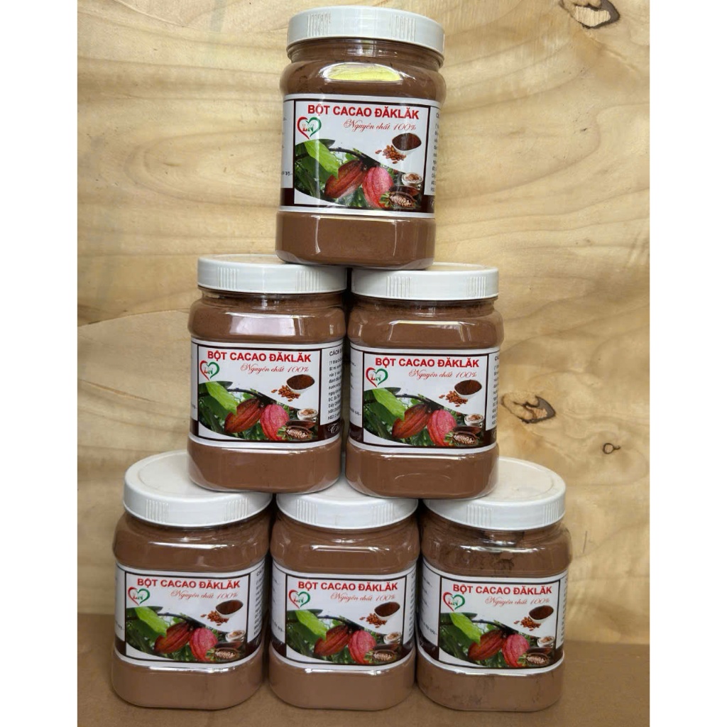 500g Bột cacao Daklak 500g/ hủ or Cacao gói  Malaysia 500g/gói or cacao indonesia