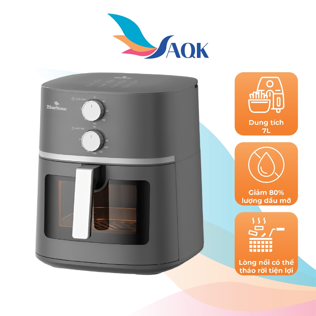 Nồi chiên không dầu Bluestone 7 lít AFB-5856 - Hàng chính hãng