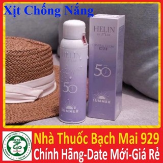  Xịt chống nắng helin crystal glow mist  bản nâng cấp 2LADY Crystal Sun Spray 3in1 magic skin kem dạng xịt magicskin  