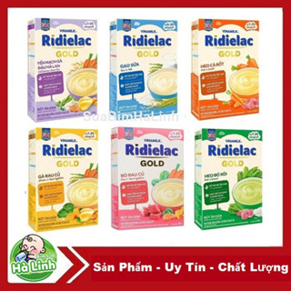  Bột ăn dặm RIDIELAC Gold Vinamilk Đủ Vị   hộp giấy 200g  ........: 