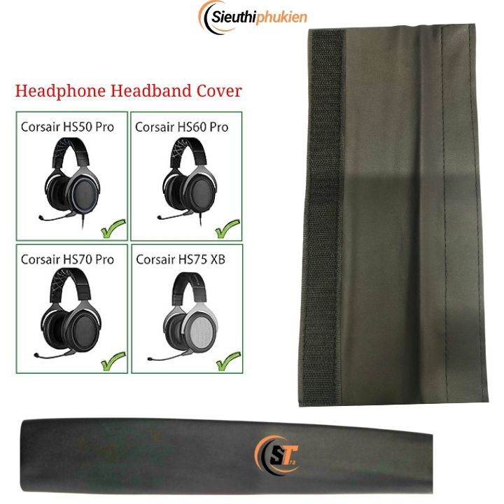 Miếng bọc đệm đầu tai nghe Corsair HS75 XB HS70 Pro HS60 Pro HS50 VT244