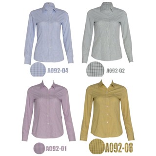   HỎA TỐC HCM  Áo sơ mi nữ Thái Hoà caro vải mềm thoáng mát A092 