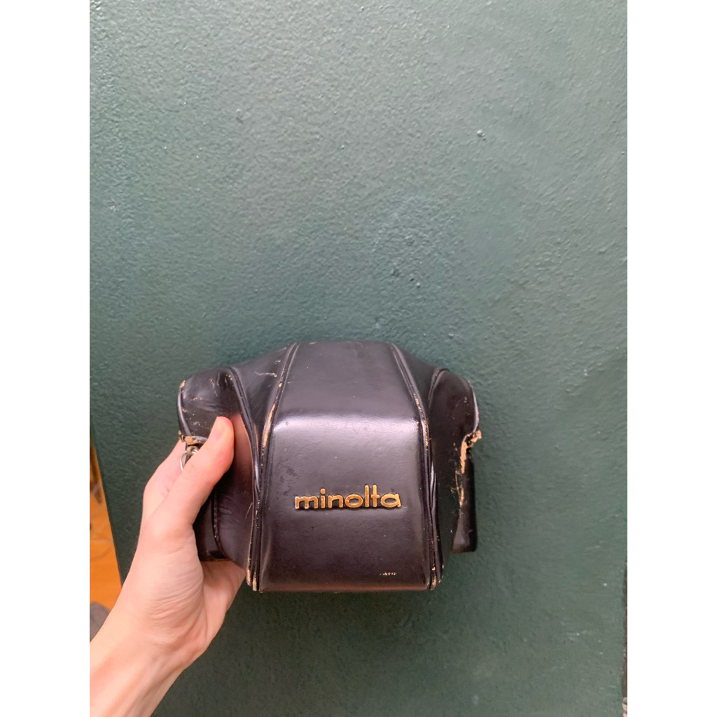 Bao da máy film olympus om1/om2- minolta srt101/ minolta x700/ minolta XE/… olympus OM1/OM2 màu đen