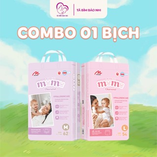 Tã Bỉm MOMO DIAMOND Chính Hãng Bản Mới, Bỉm Dán/Quần Cho Bé Full Size