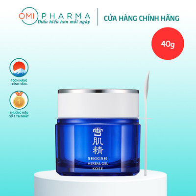 Mặt Nạ Ngủ Đa Năng Sekkisei Brightening Herbal Multi Gel Cream Dưỡng Ẩm & Dưỡng Trắng Da 7in1, Nhập Khẩu Nhật Bản (79ml)
