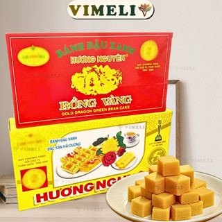 Bánh Đậu Xanh Hương Nguyên Rồng Vàng Bánh Mịn Thơm Ngon - Bánh Đậu Xanh Rồng Vàng Đặc Sản Hải Dương - Đậu Xanh VIMELI
