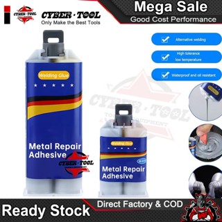 Keo Sửa Chữa Kim Loại AB Công Nghiệp 50g/100g - Keo Chịu Nhiệt, Hàn Lạnh, Lỗi Mạnh, Dụng Cụ Sửa Chữa