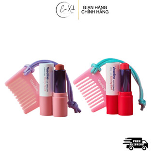  Son dưỡng môi Vaseline Lip Therapy Colour Care màu 04 Pretty Peach + màu 01 Kissing Red 