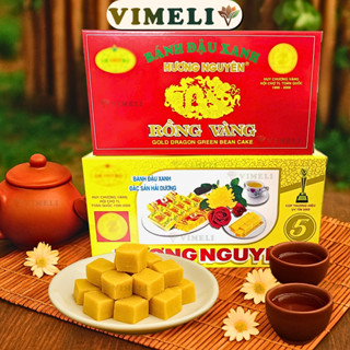 Bánh Đậu Xanh Hương Nguyên Rồng Vàng Bánh Mịn Thơm Ngon - Bánh Đậu Xanh Rồng Vàng Đặc Sản Hải Dương - Đậu Xanh VIMELI 