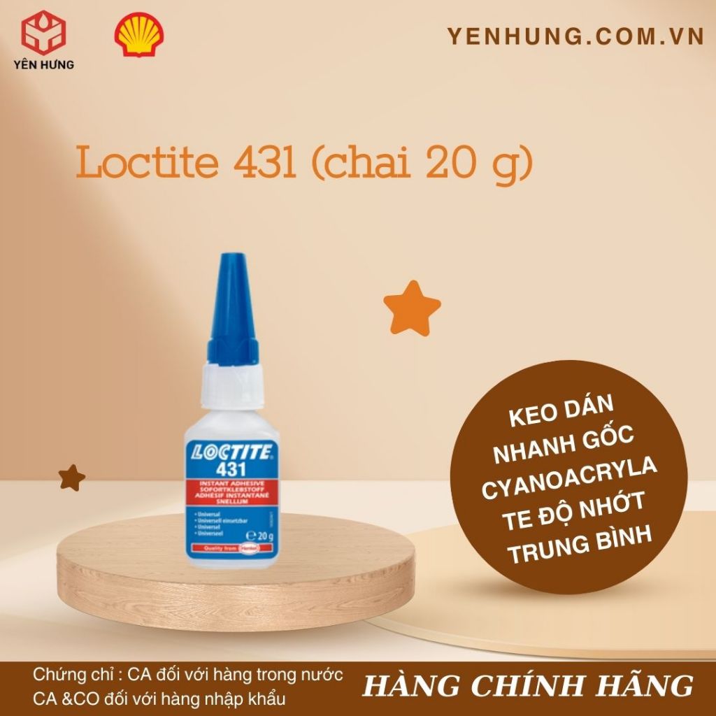 Keo dán Loctite 431 - 20g