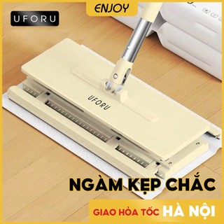  Cây lau kẹp khăn đa năng UFORU nâng cấp ngàm kẹp chắc chắn làm sạch nhanh nhiều bề mặt - EJ725 