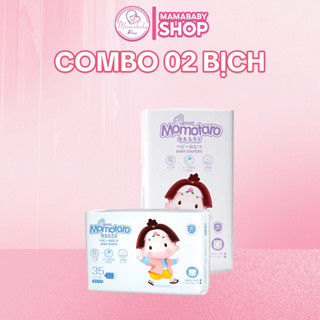 [Combo 2 Bịch] Tã Bỉm MOMOTARO Chính Hãng, Bỉm Dán/Quần Thoáng Khí, Siêu Mỏng Cho Bé Full Size