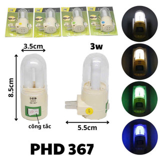 Đèn ngủ công tắc, đèn ngủ cảm ứng ( nhiều mẫu) - Đèn ngủ HD-367, FN-268, FN-2333