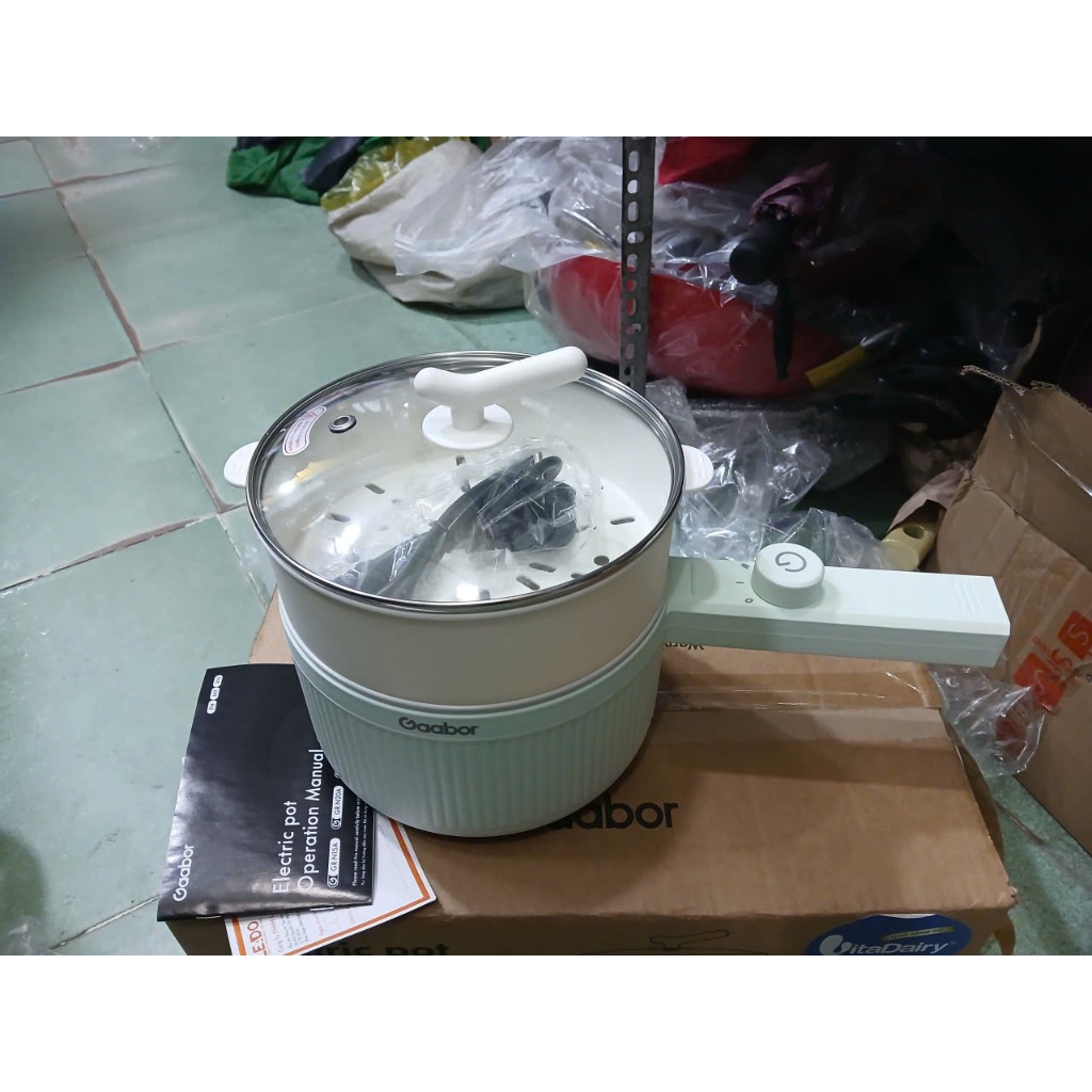 Nồi điện đa năng gabor 2 l quà tặng từ sữa
