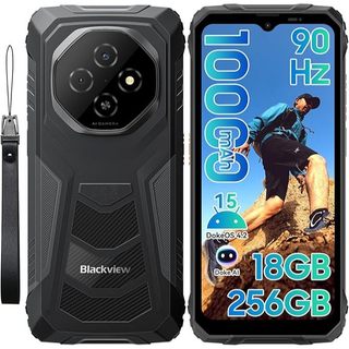  Điện Thoại Blackview FORT 1 6GB + 256GB 6,56 inch Android 15 Octa Core 4G NFC Pin 10000mAh 