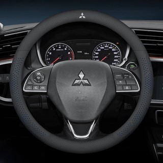 Bọc Vô Lăng Da Nappa 3D Vân Tổ Ong Vân Carbon Xe Mitsubishi