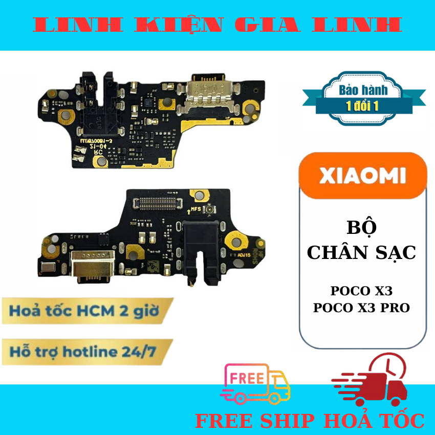 Cụm Chân Sạc Xiaomi POCO X3 / POCO X3 PRO / Poco X3 / Poco X3 Pro