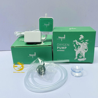 Máy sủi mini Nepall siêu êm cho bể cá - Full set đồ (tặng quả sủi, dây sủi)