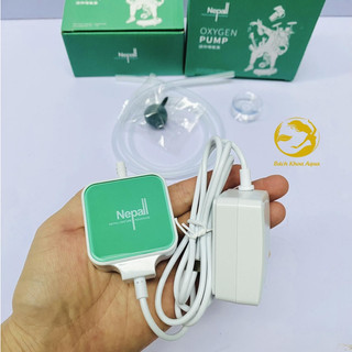 Máy sủi mini Nepall siêu êm cho bể cá - Full set đồ (tặng quả sủi, dây sủi)