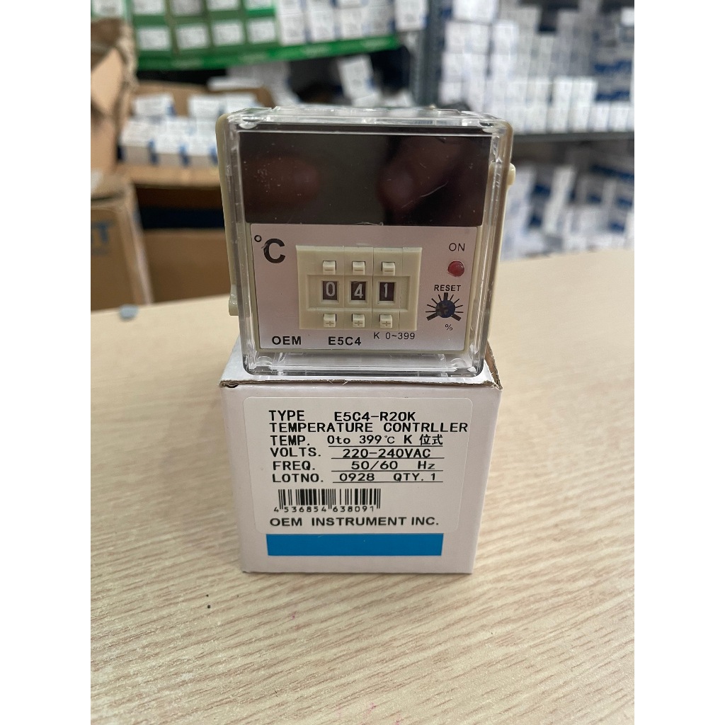 ĐỒNG HỒ NHIỆT ĐỘ E5C4-R20K, Đã bao đế