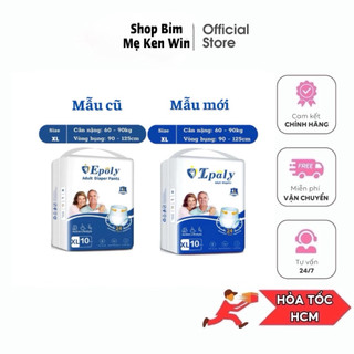[SIÊU RẺ] 100 Miếng Tả Quần Epoly/Ipaly Cho Người Già size M L XL 35-90kg